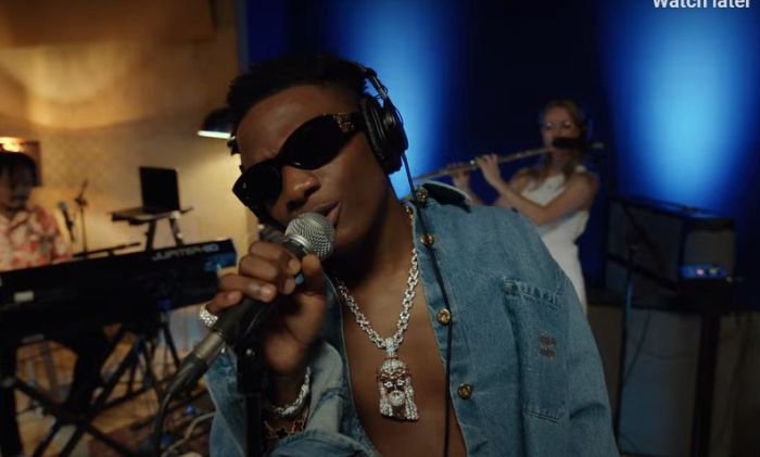 Wizkid – 9 5 (Jam Session) Ft. The Cavemen