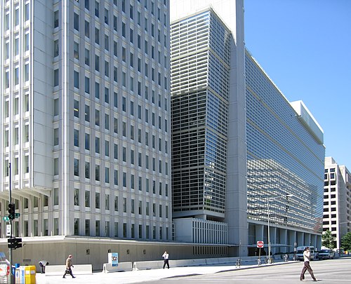 World Bank building at Washington