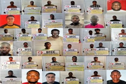 Internet fraudsters in Ibadan 510x340