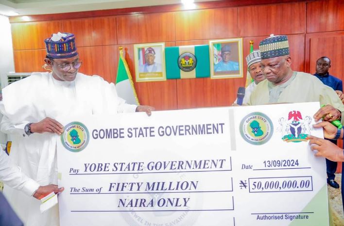 Yobe to Borno donation