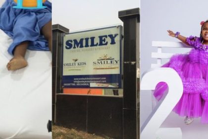 Mother calls out a school in Lagos after her 2 year old daughter died of electrocution 696x348